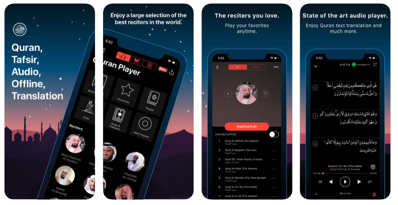 Top 5 Quran apps on iOS and Android : 2020 report