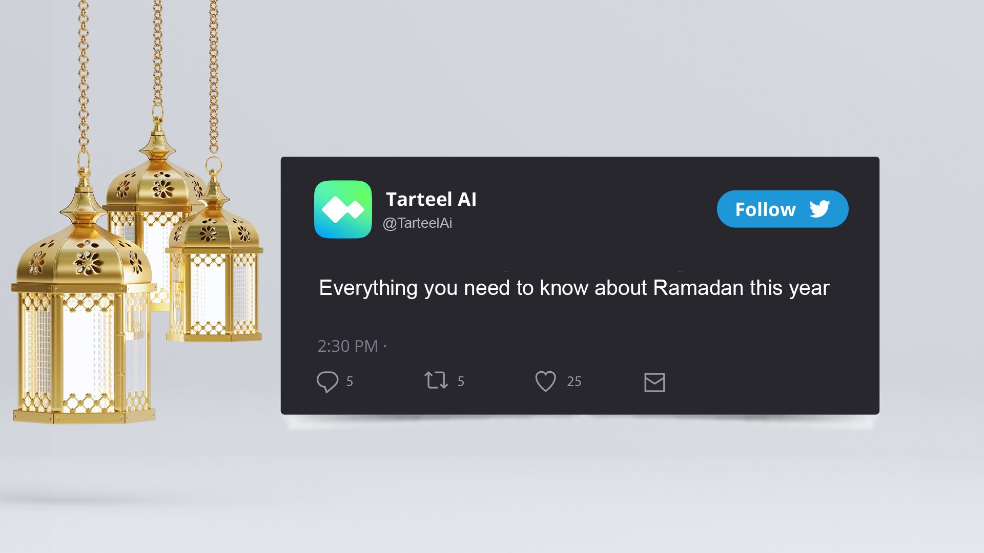 A screenshot of a Tweet for Everything You Need To Know About Ramadan this Year