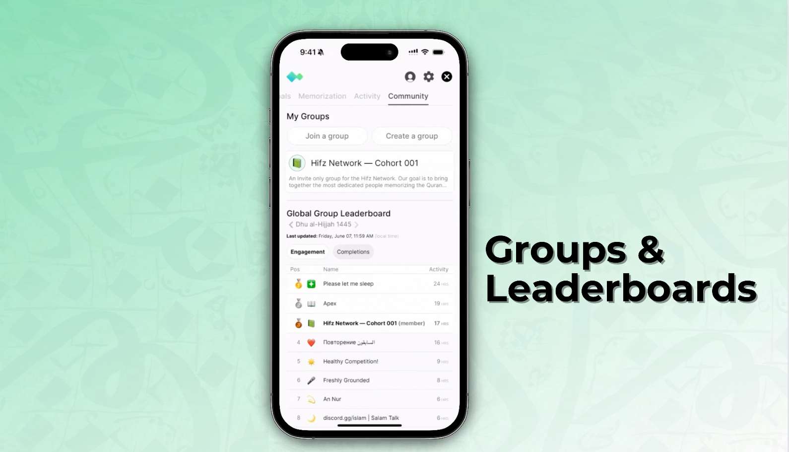 The Slate is Clean and the Scores Need Settling: How to Use Tarteel A.I’s Groups and Leaderboards to Make the Most of Dhul Hijjah 2024 With Your Loved Ones! 🏆